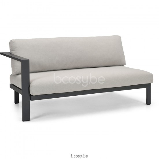 Diphano Cubic Modular dubbele rechter hoekzetel Aluminium Lava Frame.