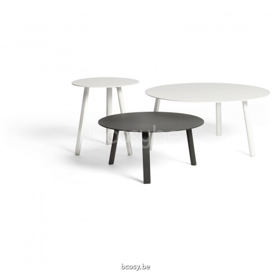 Diphano Easy-Fit bijzettafel elite A 60xR (28h) Aluminium Wit Frame.