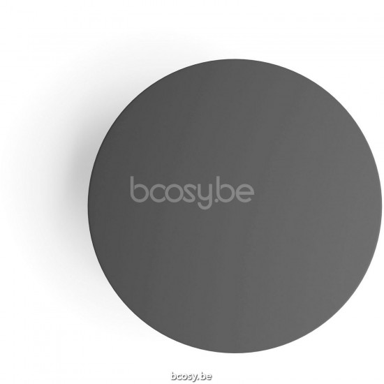 Diphano Ray salontafel A 60xR (28,5h) Naturel Teak Frame Tafelblad Aluminium Lava.