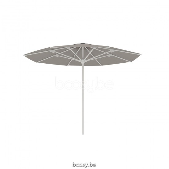 Jardinico AMALFI 300XR Ronde Middenstam Parasol Mast Wit Doek Cloud Sunbrella.