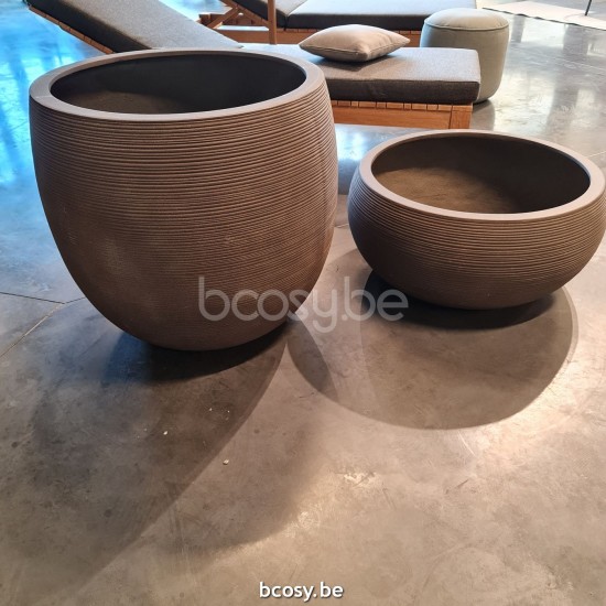 Garten.ag Brandstores Jardinico24 CARTELLO Pflanzentopf Und Blumentopf Für Draußen--ø75x35H-L-P31.