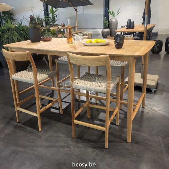 Jardinico DUNE Barchair Teak - Linen Rope.