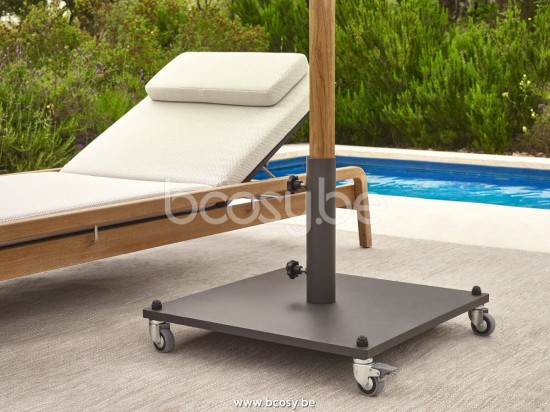 Jardinico ELBA Pied De Parasol Elba Medium 44 Kg Charcoal Steel.