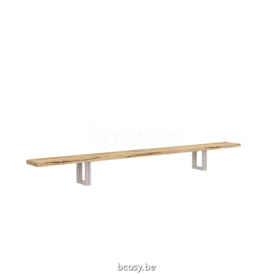 Jardinico NATURE Rechthoekige Bank 400 Amandel Teak.