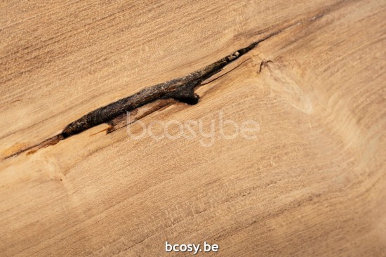 Jardinico NATURE Gartentisch mit Tischplatte aus Teakholz.