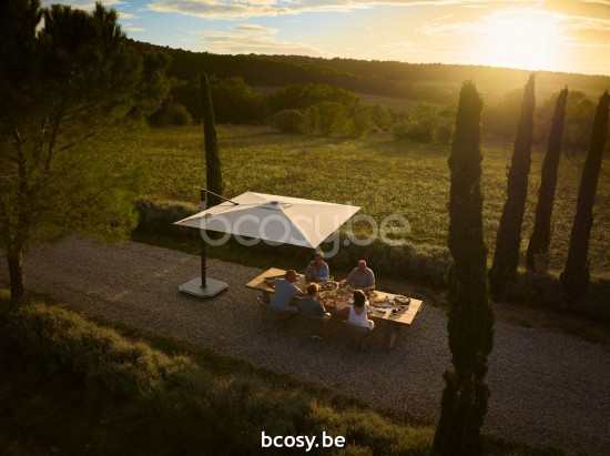 Jardinico NATURE Table De Jardin Amande Teak.