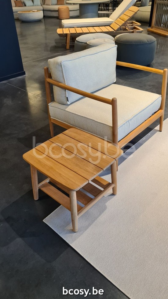 Jardinico NOA Square Side Table Teak.