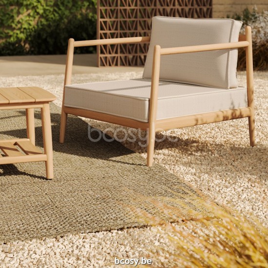 Jardinico RUGS YARA Tapis De Jardin 250x350 Biscuit.