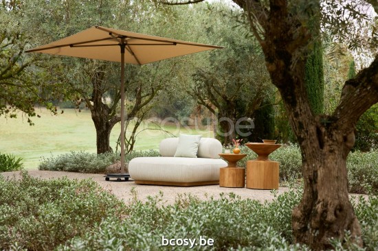 Jardinico TATAMI Modularer Mittelsitz Teakholz Completely Custom Made -- 6 Weeks.