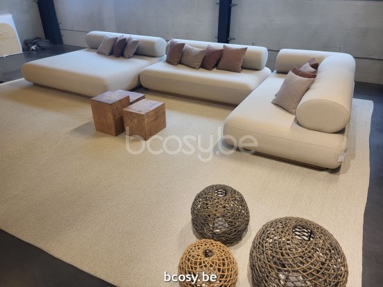  Jardinico TATAMI Sofa 3S Mittelsitz Teakholz Completely Custom Made -- 6 Weeks.