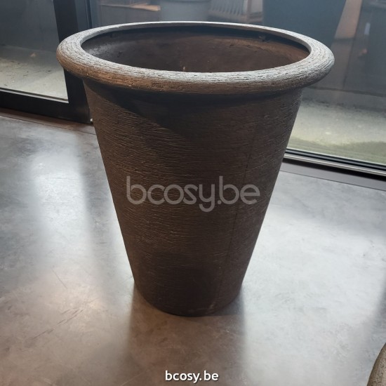 Jardinico TERRA Round Plant Pot Terra Classic Medium Macchiato.