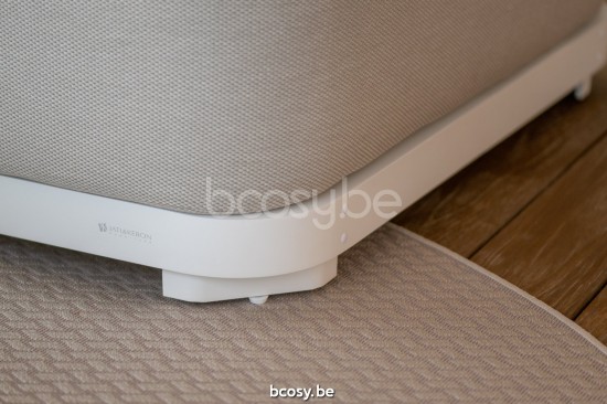 Jati Kebon Durbuy Lounge Basis 3-sitzig Ohne kissen Weißes mattes Aluminium.