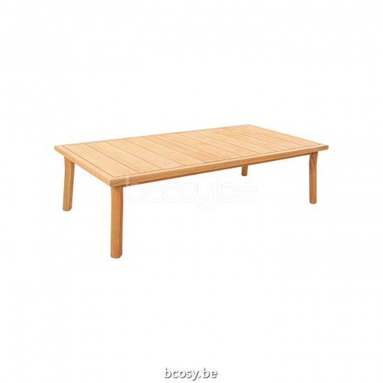 Jati Kebon Lynn Teak Coffee Table Teak Natural Smooth 138x70x36,7.