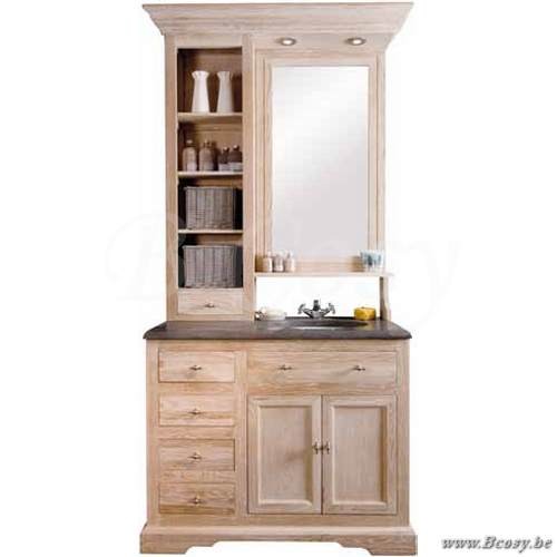 Lee&Lewis Lee Lewis BATHROOM BATH031W Laendliche Cottage Badmoebel Badezimmer Schrank Im Cottage Stil Rustikal Interior Unterschrank Mit Oberteil Spiegeln Mit Led Beleuchtung Tischplatte Abdeckung Au