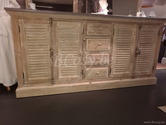 dewall design.de Doppelwaschbecken mit Stauraum Pinie massiv Lee & Lewis Timeless Living BATHROOM BATH150W Laendliche Cottage Badmoebel Badezimmer Schrank Im Cottage Stil Rustikal Interior Unterschran