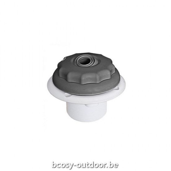 Weltico Aanpasbare Zwembadinlaat Elegance 1inch - beton - Antraciet PPG 3007150213.