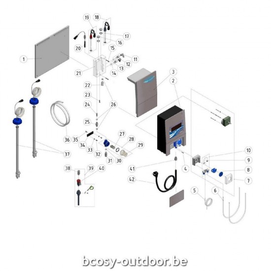 Bayrol Doseerinstallatie Pool Relax pH & Redox.