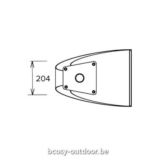 Solden bij Bcosy op Flexinox Zwembad Watergordijn Mini Bali AISI 304.