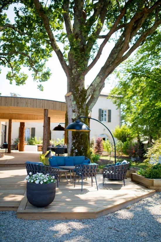 Vincent Sheppard Leo Lounge Set 1 sitz Gartenloungegarnitur Gartencouch Loungegruppe Rahmen aus Lava Aluminium Lava Seil Acry