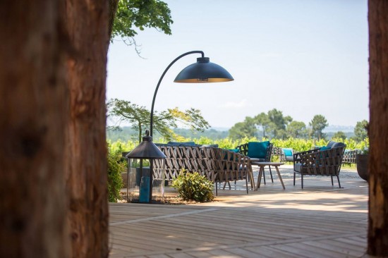 Vincent Sheppard Leo salons de jardin détente 2 places Cadre en Aluminium Lave Corde Lave Acrylique.