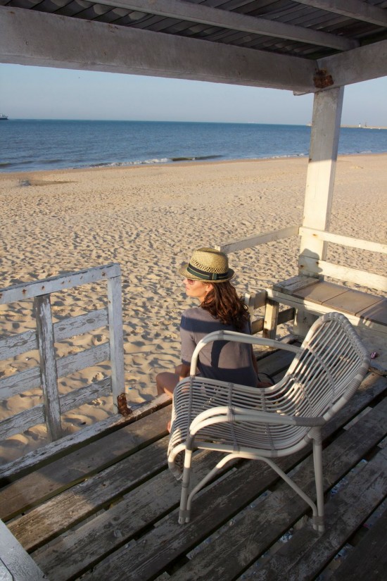 Vincent Sheppard Lazy Lucy Sessel Lucy Lazy Sessel Off-white Flechtwerk Polyethylen.