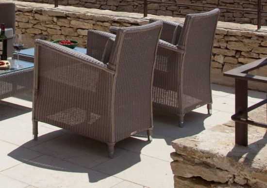 Vincent Sheppard Dovile Lounge Stoel Taupe Lloyd Loom.