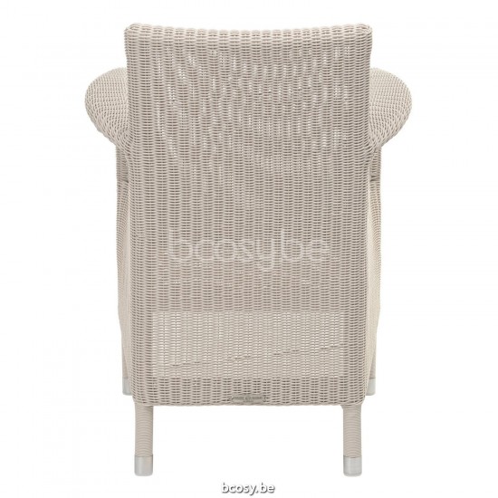 Vincent Sheppard Safi garden outdoor dining armchairs Old Lace Wicker Polyethylene.