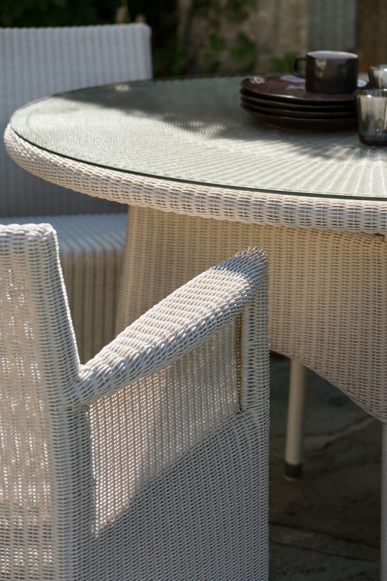 Vincent Sheppard Safi Stuhl Alte Spitze Flechtwerk Polyethylen.