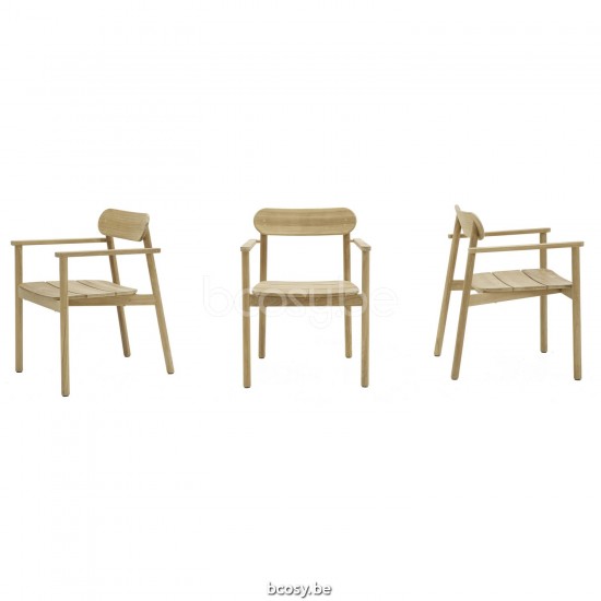 Vincent Sheppard Freya Tuinstoelen Onbehandeld teakhout frame.