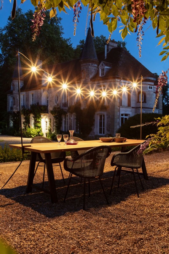 Vincent Sheppard Luminaire de table Light My Table Light My Table Cadre en Acier Noir.