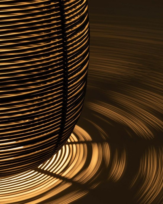 Vincent Sheppard TIKA Laterne - noir Tika Lanterne Cordon en osier Noir Polyéthylène.