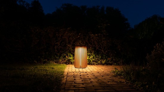 Vincent Sheppard Maya Lamp Groot Zwart Aluminium frame.