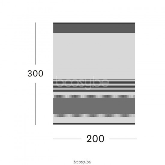Vincent Sheppard Outdoor Carpet Aussenteppiche für den Außenbereich 200x300 Sahara Stoff Polyester.
