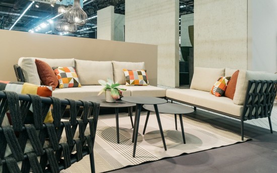 Vincent Sheppard Outdoor Carpet Terras buitenvloertapijten vloerkleed vloerkleden 250x350 Sahara Stof Polyester.