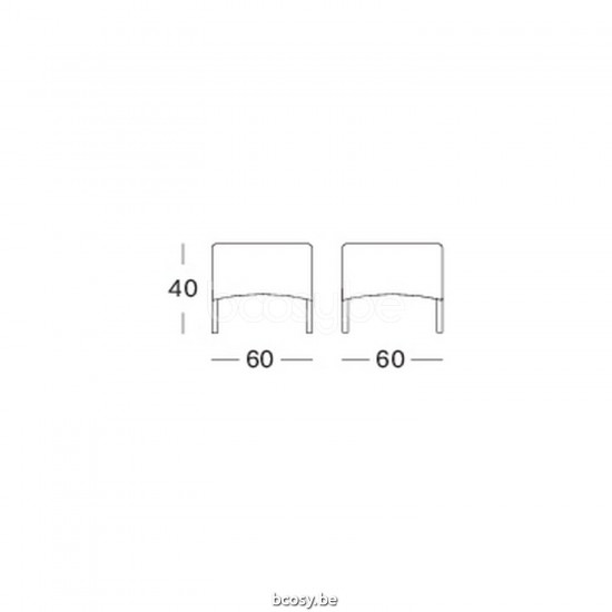 Vincent Sheppard Vincent Sheppard Safi Garden Side Table Old Lace Wicker Polyethylene.