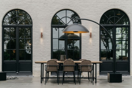 Vincent Sheppard Wicked tables de jardin Cadre en Aluminium Noir 250x90.