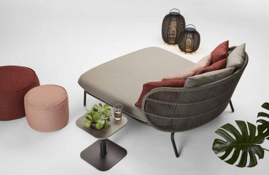 Vincent Sheppard Pouf Olaf Olaf Dia 50 Cat B Fabric Pouf Tissu Catégorie B.